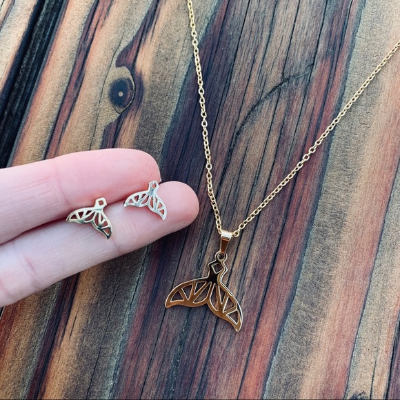 MERMAID GOLD Stainless Steel GIFT SET With Box - Picture 2 of 6